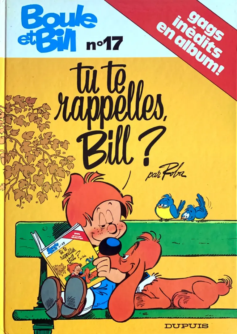 Couverture de l'album Boule & Bill Tome 17 Tu te rappelles, Bill ?