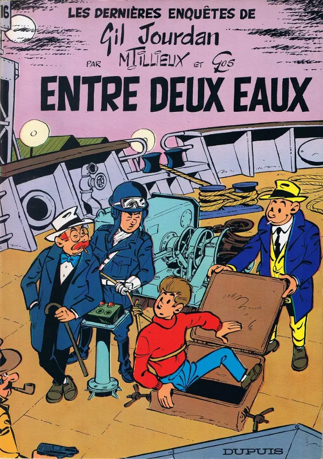 Couverture de l'album Gil Jourdan Tome 16 Entre deux eaux