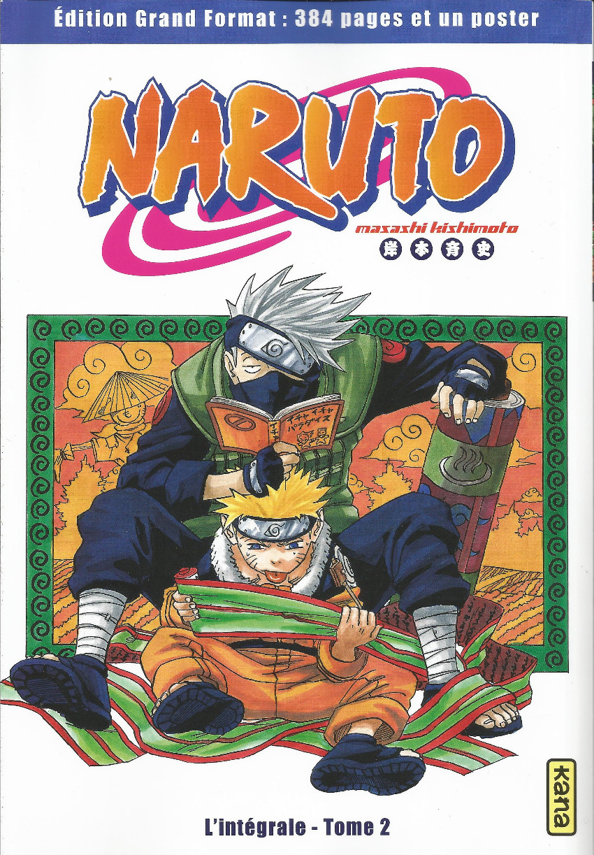 Couverture de l'album Naruto L'intégrale Tome 2