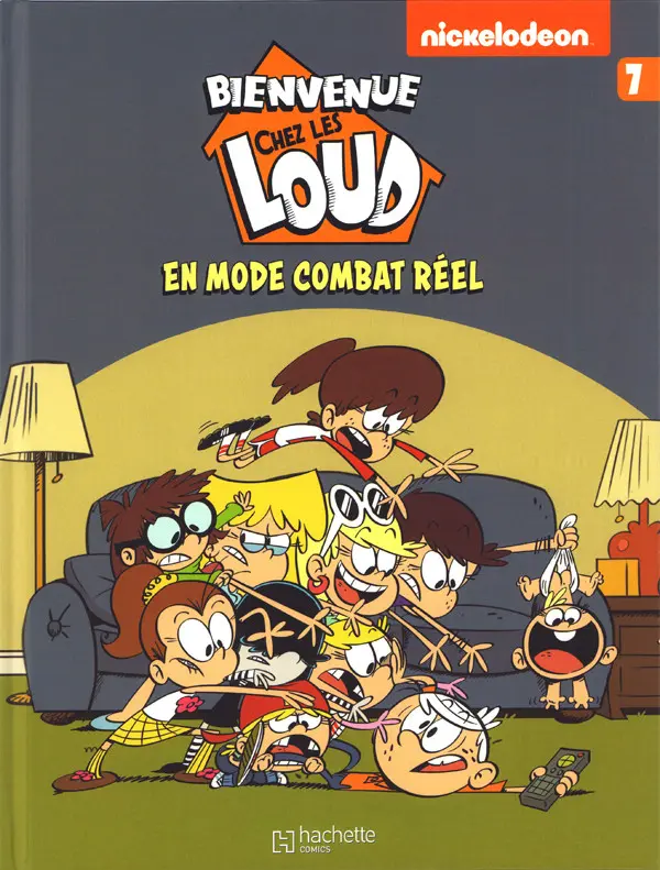 Couverture de l'album Bienvenue chez les Loud Tome 7 En mode combat réel