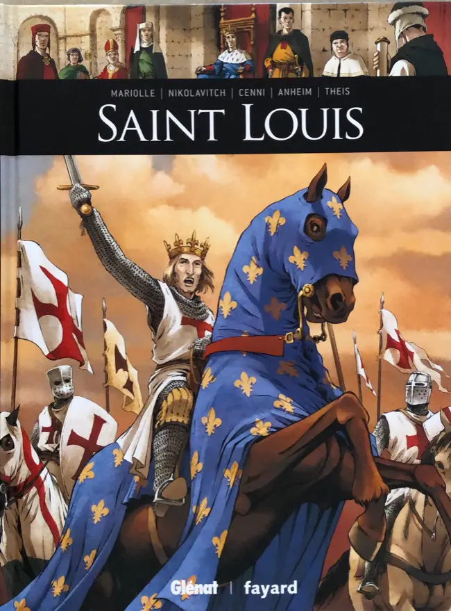 Couverture de l'album Ils ont fait l'Histoire Tome 8 Saint-Louis
