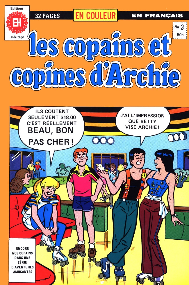 Couverture de l'album Les copains et copines d'Archie N° 3 Zone des clones