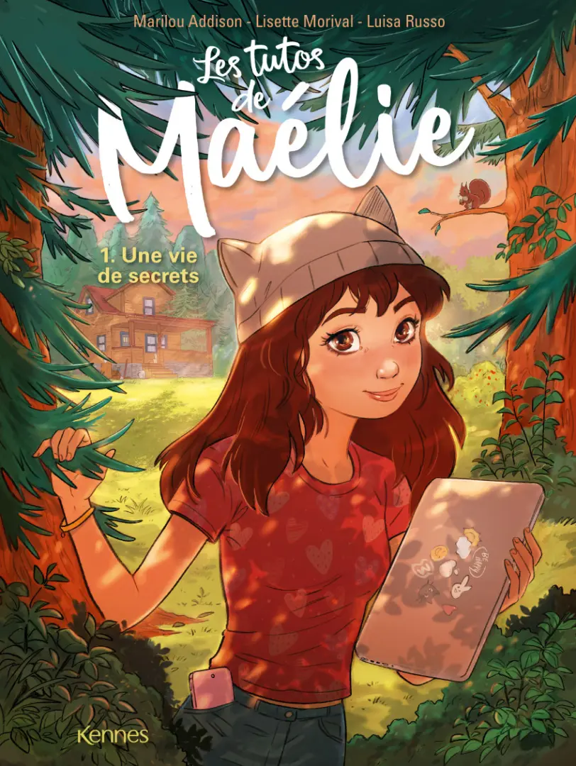 Couverture de l'album Les tutos de Maélie 1 Une vie de secrets