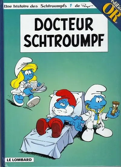Couverture de l'album Les Schtroumpfs Tome 18 Docteur Schtroumpf