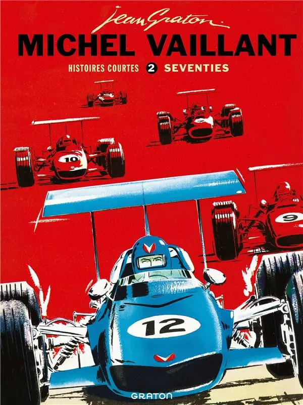 Couverture de l'album Michel Vaillant Histoires courtes Tome 2 Seventies