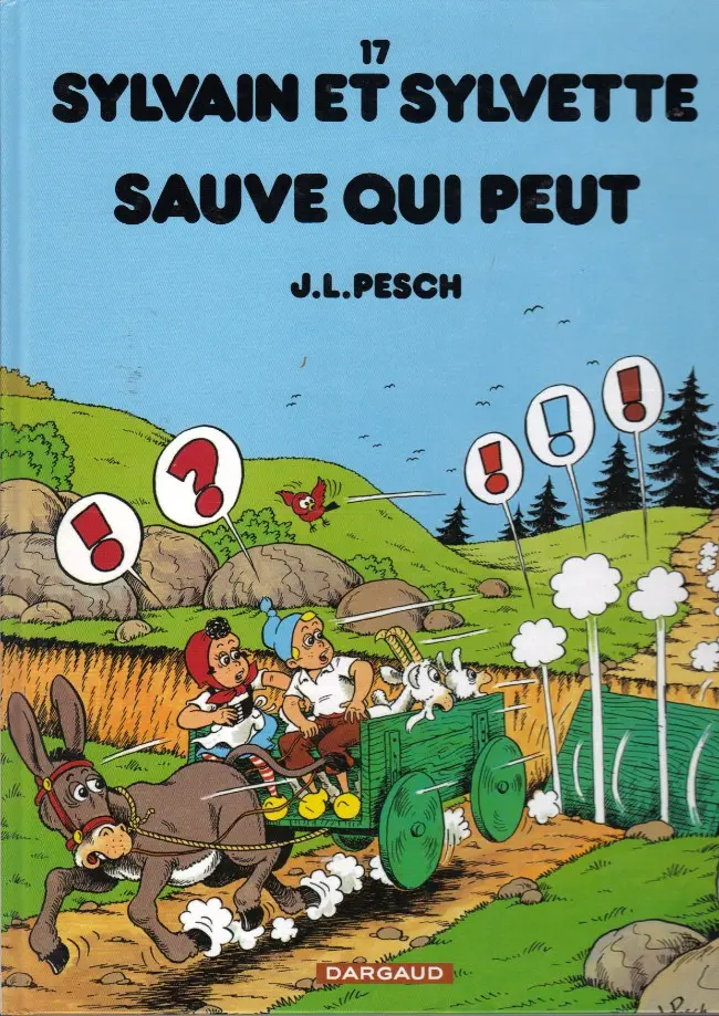 Couverture de l'album Sylvain et Sylvette Tome 17 Sauve qui peut