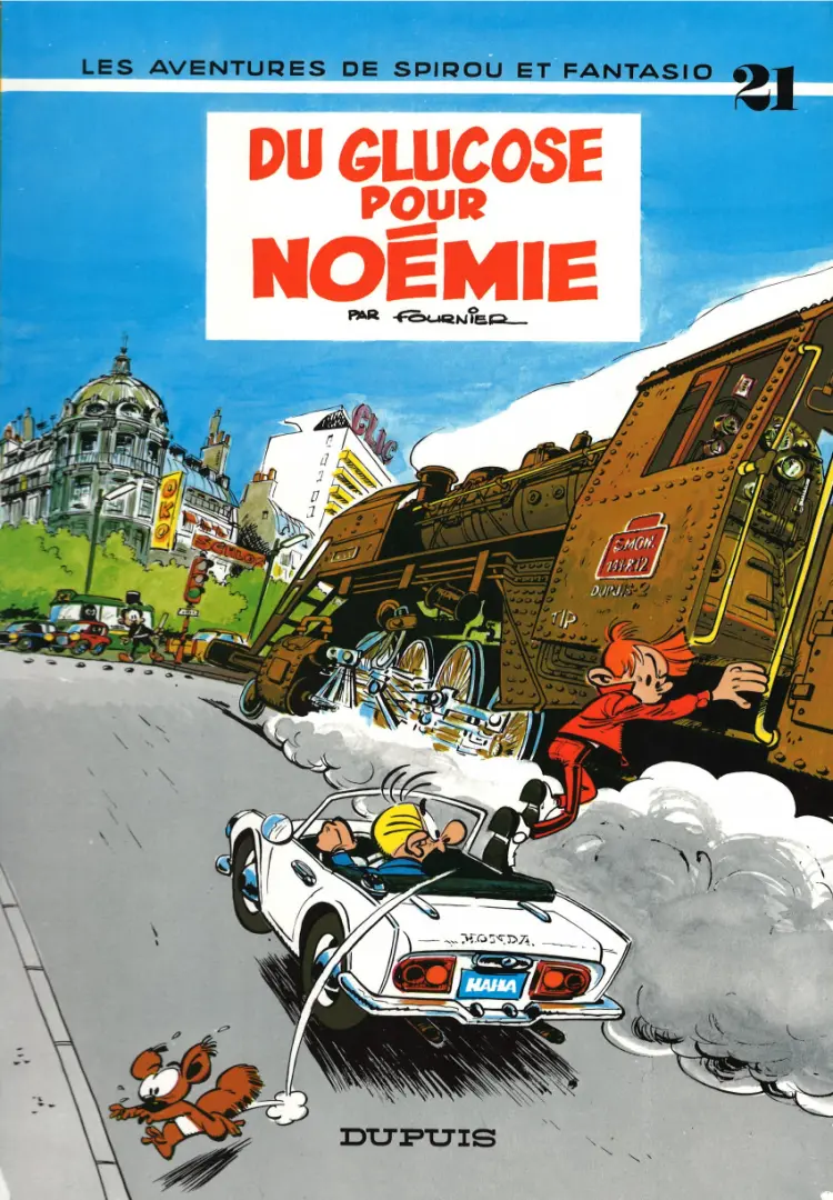 Couverture de l'album Spirou et Fantasio Tome 21 Du glucose pour Noémie