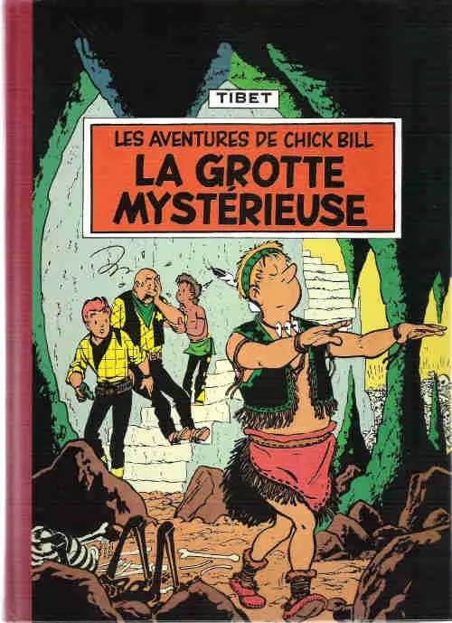 Couverture de l'album Chick Bill Tome 2 La Grotte Mystérieuse