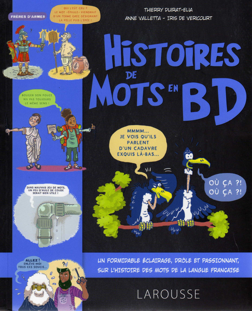 Couverture de l'album Histoires de mots en BD