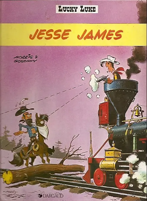 Couverture de l'album Lucky Luke Tome 35 Jesse James