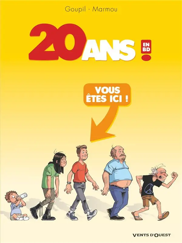 Couverture de l'album 20 ans en BD
