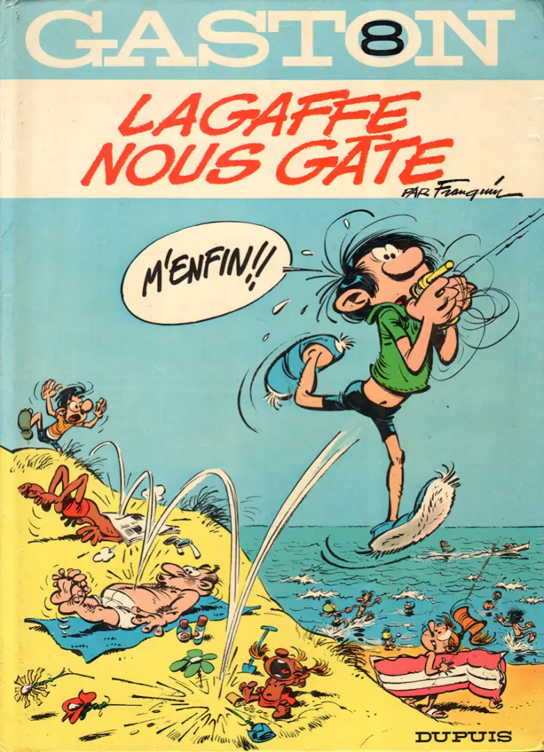 Couverture de l'album Gaston Tome 8 Lagaffe nous gâte