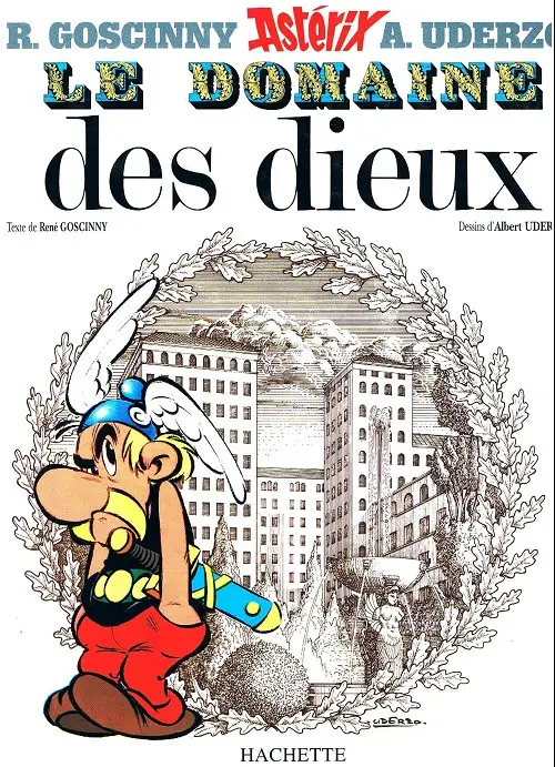 Couverture de l'album Astérix Tome 17 Le domaine des dieux