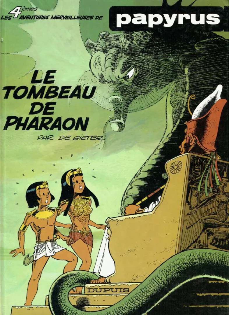 Couverture de l'album Papyrus Tome 4 Le tombeau de Pharaon
