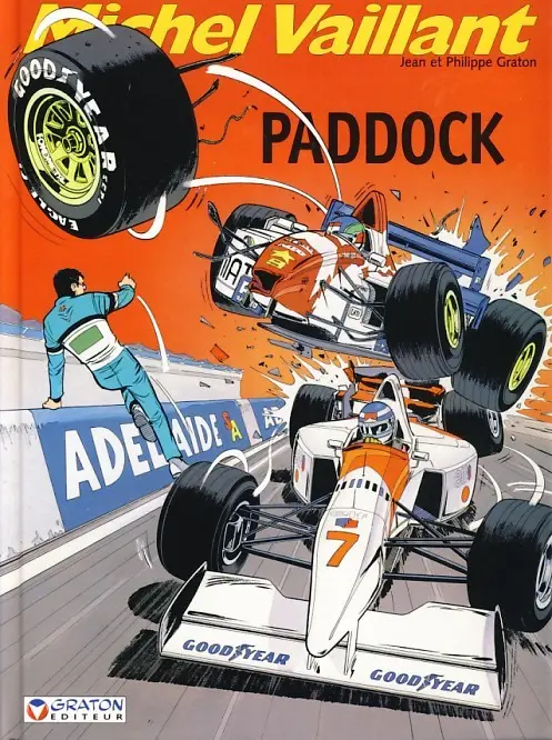 Couverture de l'album Michel Vaillant Tome 58 Paddock