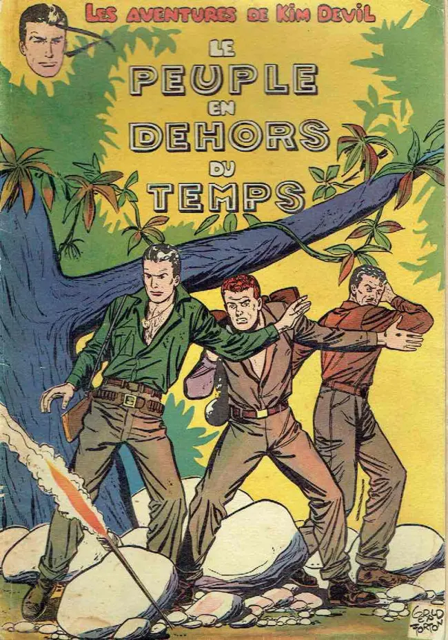 Couverture de l'album Kim Devil Tome 2 Le peuple hors du temps