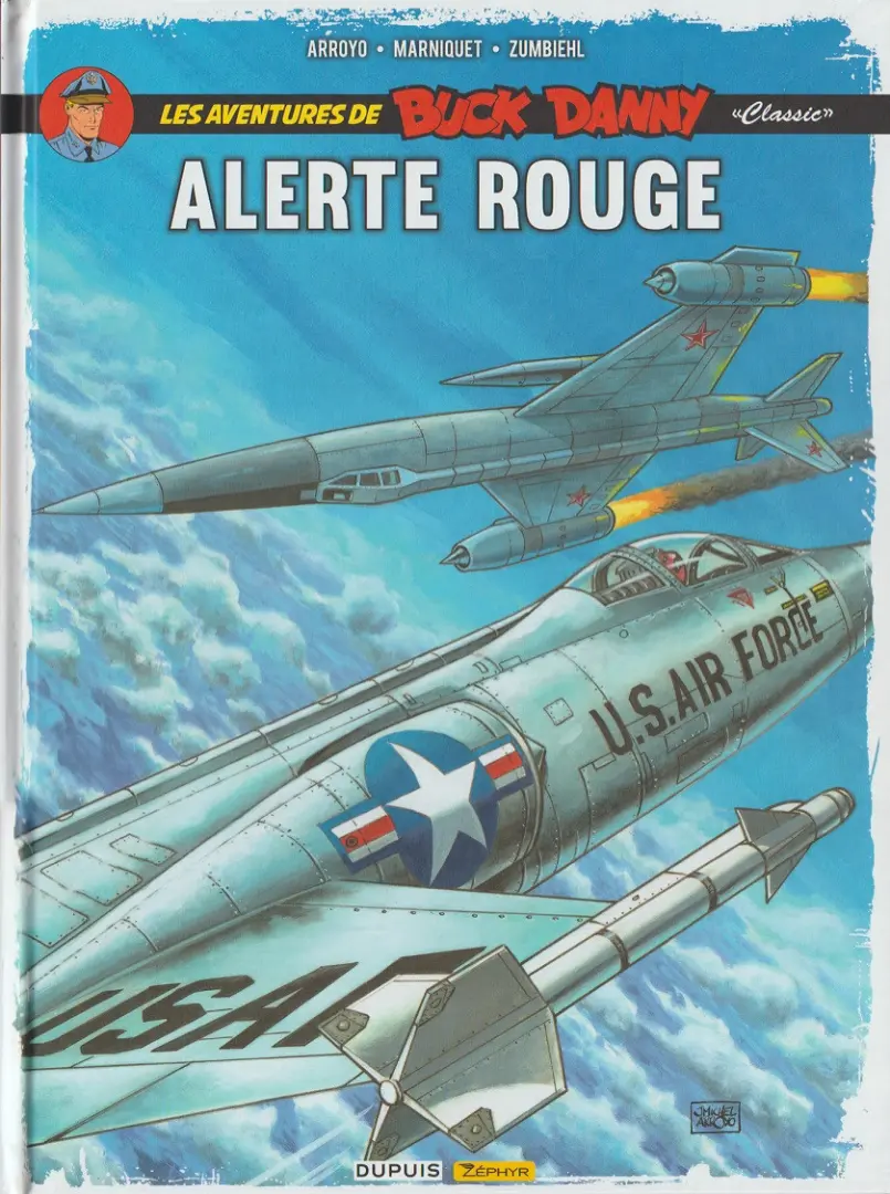 Couverture de l'album Buck Danny «Classic» Tome 6 Alerte Rouge