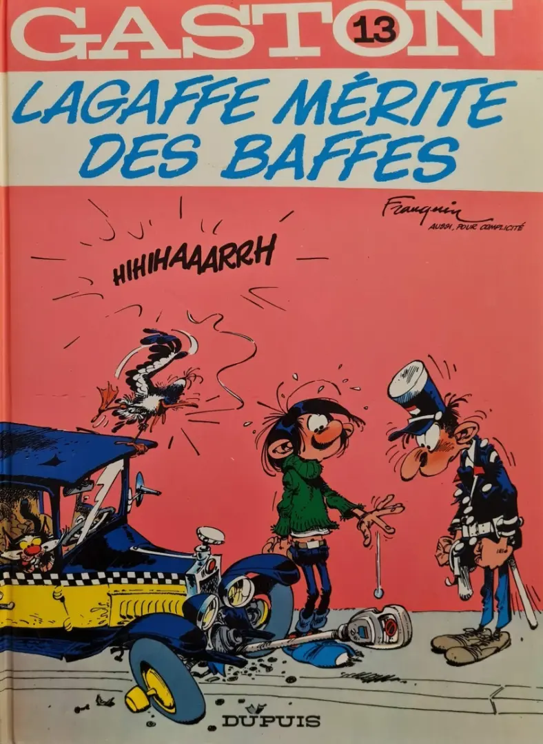 Couverture de l'album Gaston Tome 13 Lagaffe mérite des baffes