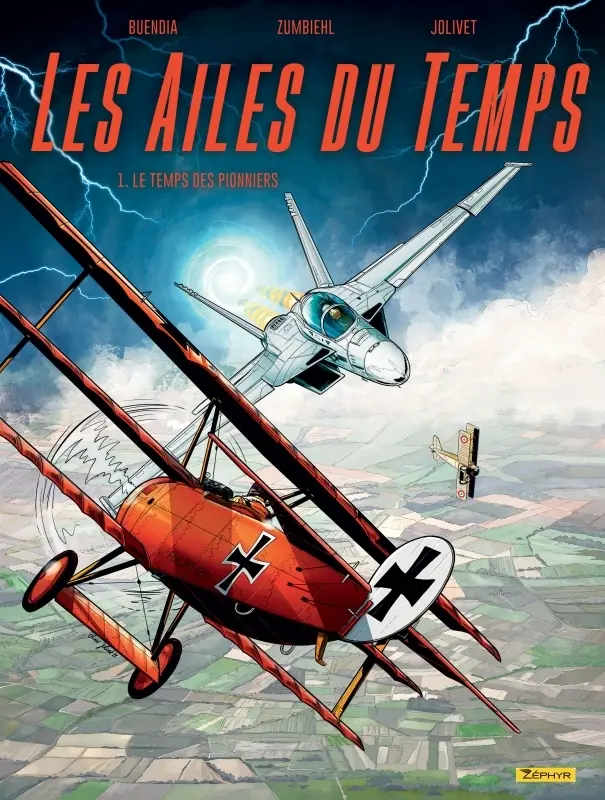 Couverture de l'album Les Ailes Du Temps 1 Le temps des pionniers