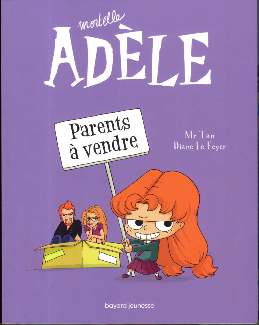 Couverture de l'album Mortelle Adèle Tome 8 Parents à vendre
