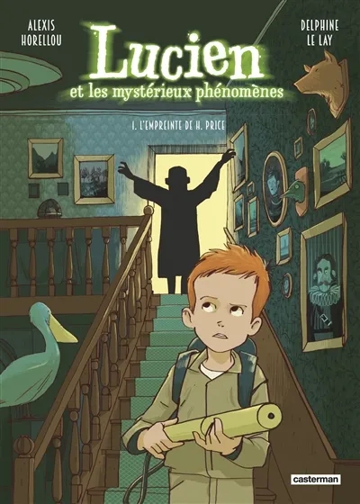 Couverture de l'album Lucien et les mystérieux phénomènes 1 L'Empreinte de H. Price