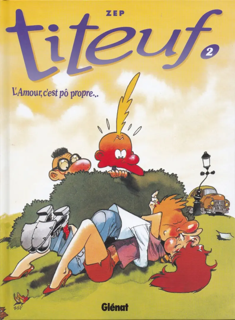 Couverture de l'album Titeuf Tome 2 L'Amour, c'est pô propre...
