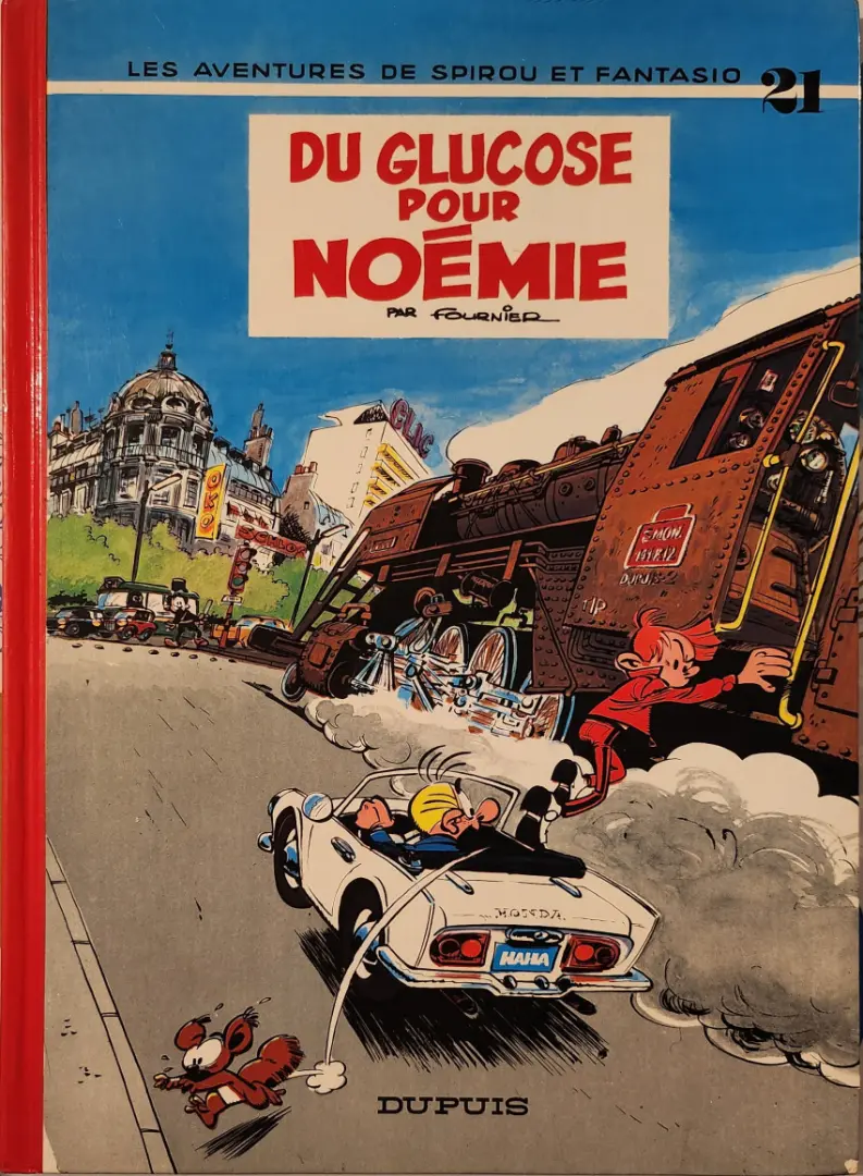 Couverture de l'album Spirou et Fantasio Tome 21 Du glucose pour Noémie
