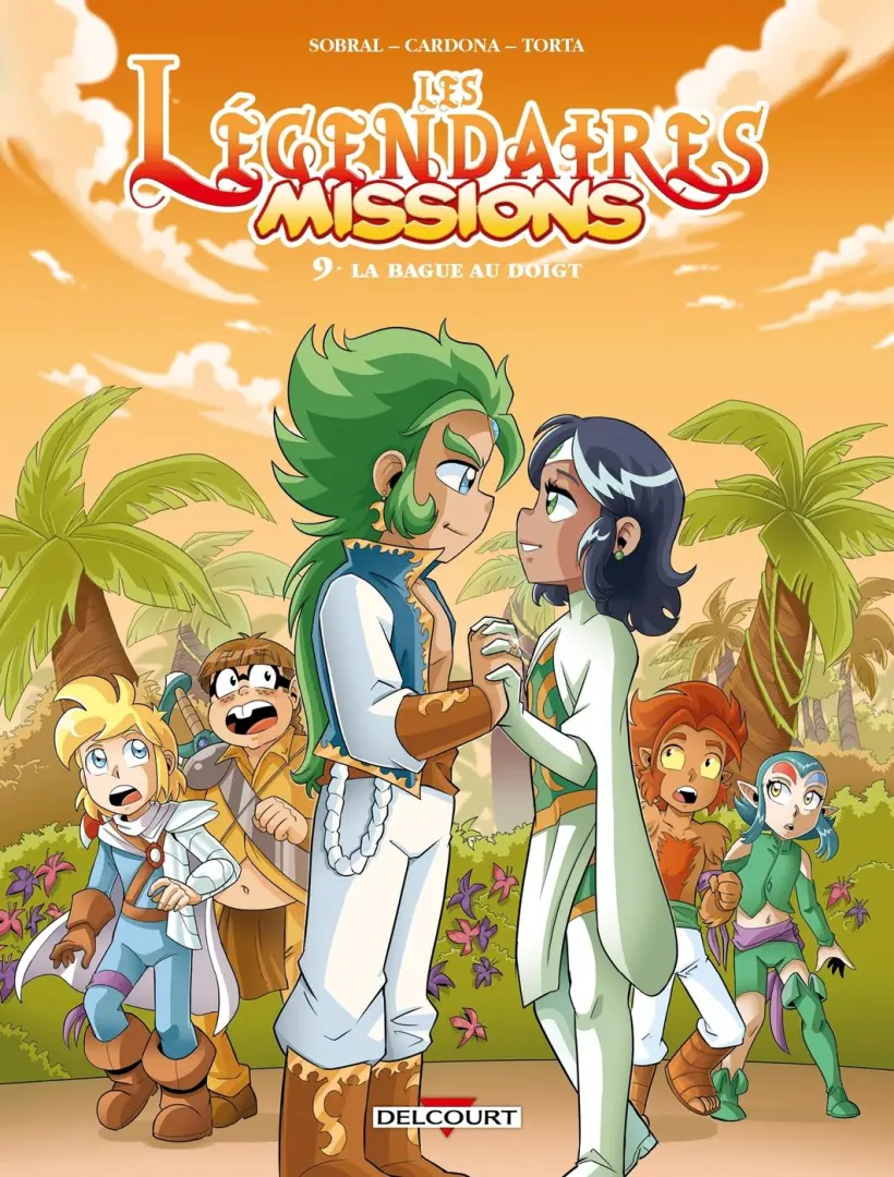 Couverture de l'album Les Légendaires - Missions 9 La Bague au doigt