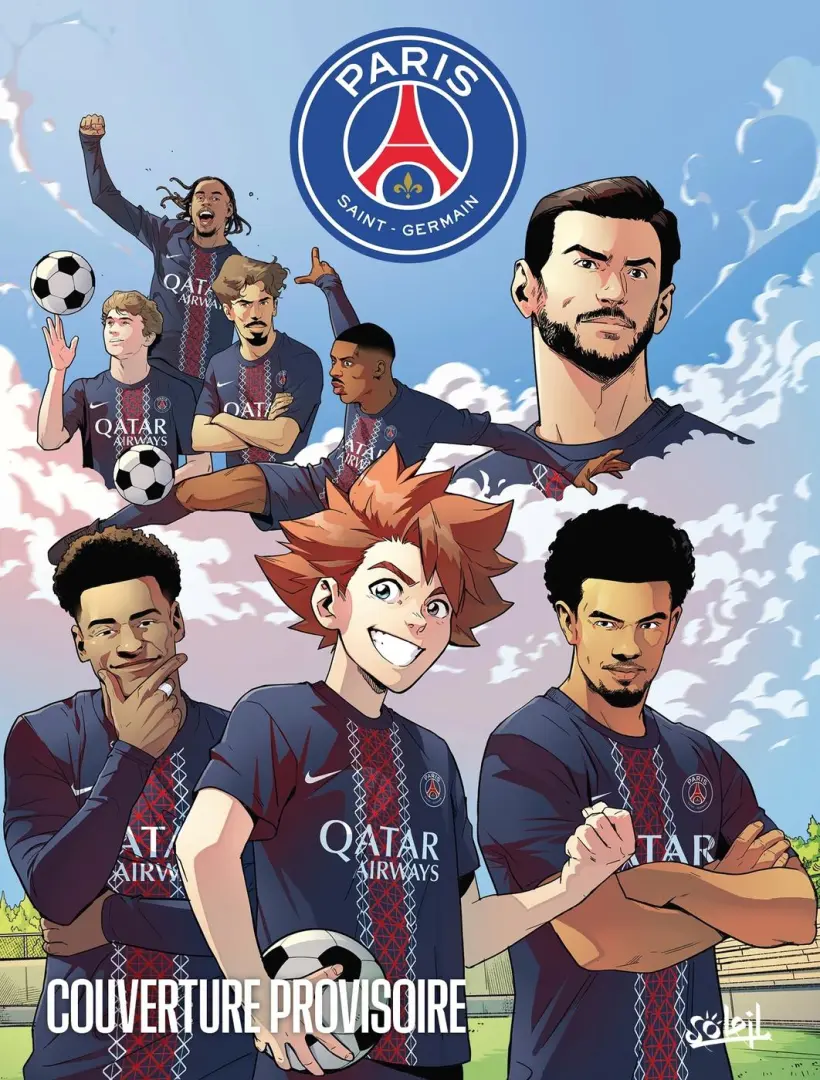 Couverture de l'album Paris Saint-Germain : Génération Rouge et Bleue 3 Un voyage pour grandir