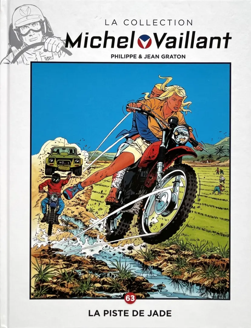 Couverture de l'album Michel Vaillant La Collection 63 La piste de Jade