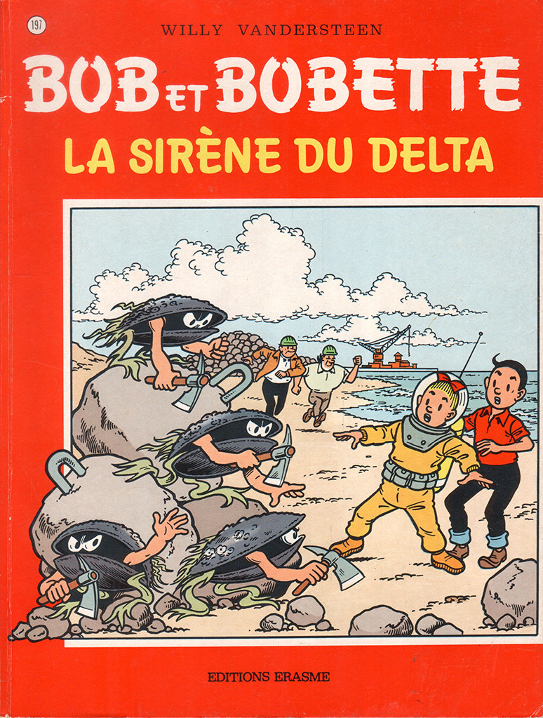 Couverture de l'album Bob et Bobette Tome 197 La Sirène du delta
