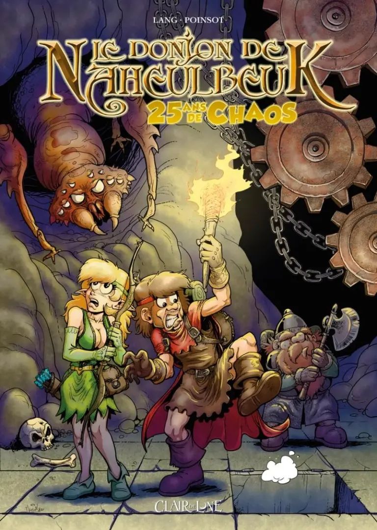 Couverture de l'album Le Donjon de Naheulbeuk 25 ans de chaos
