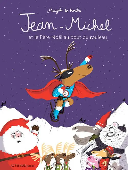 Couverture de l'album Jean-Michel le Caribou Tome 6 Jean-Michel et le Père Noël au Bout du Rouleau