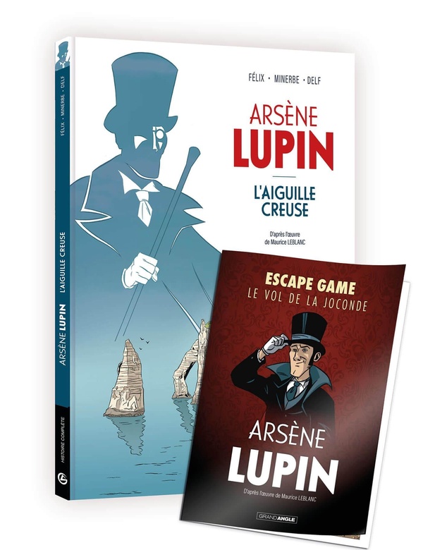Couverture de l'album Arsène Lupin Tome 1 L'aiguille creuse