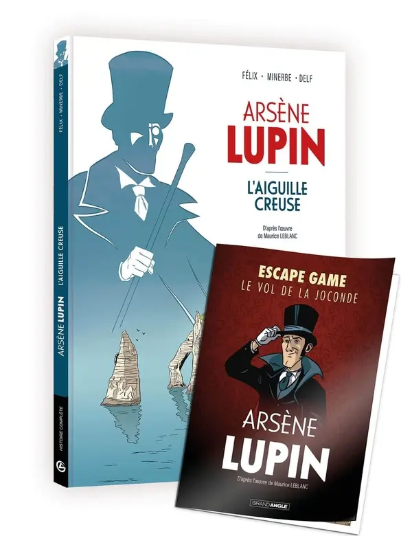 Couverture de l'album Arsène Lupin Tome 1 L'aiguille creuse