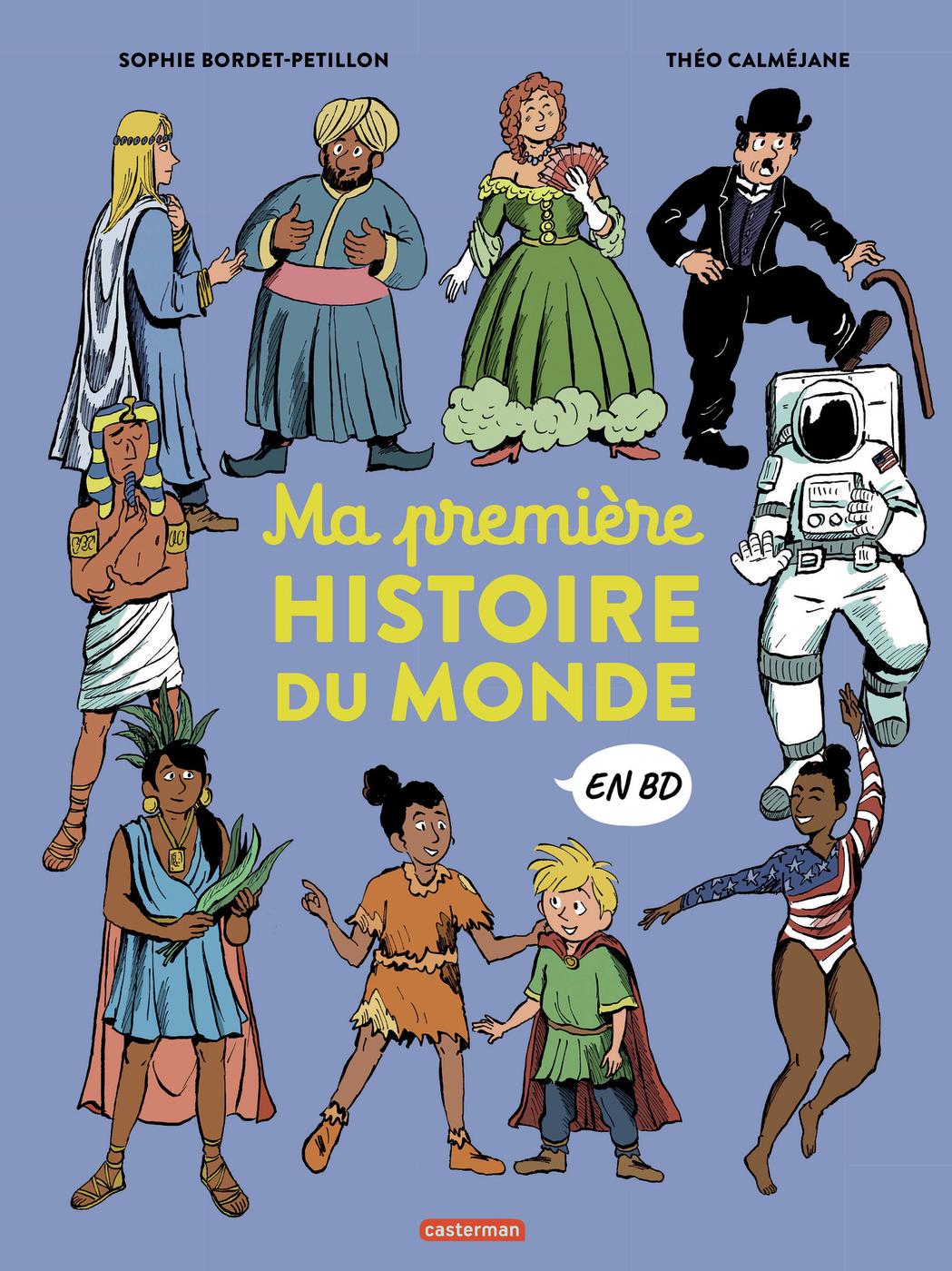 Couverture de l'album L'Histoire du monde en BD Ma première histoire du monde en BD