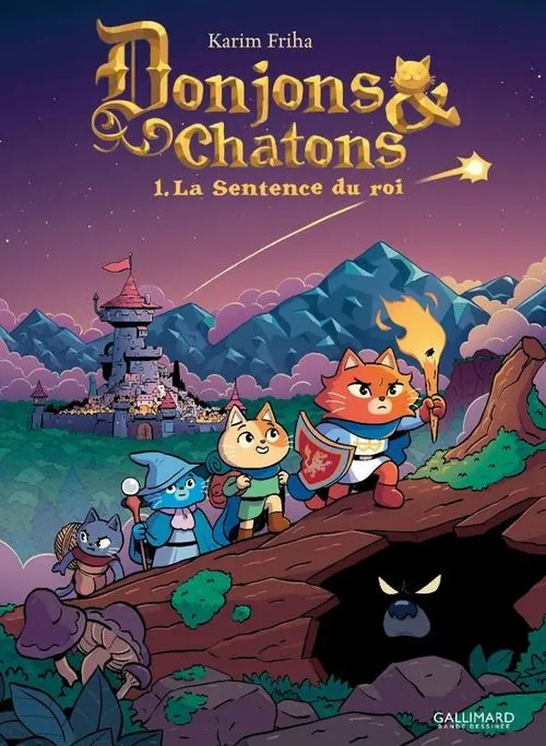 Couverture de l'album Donjons & chatons 1 La Sentence du roi