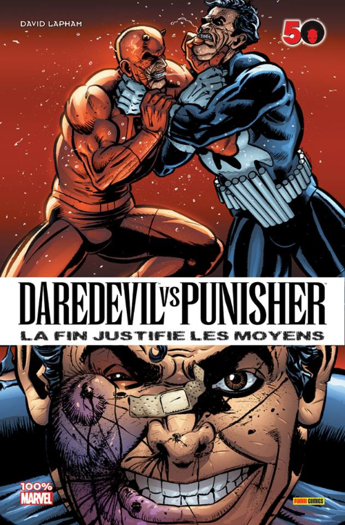 Couverture de l'album Daredevil vs Punisher La Fin justifie les moyens