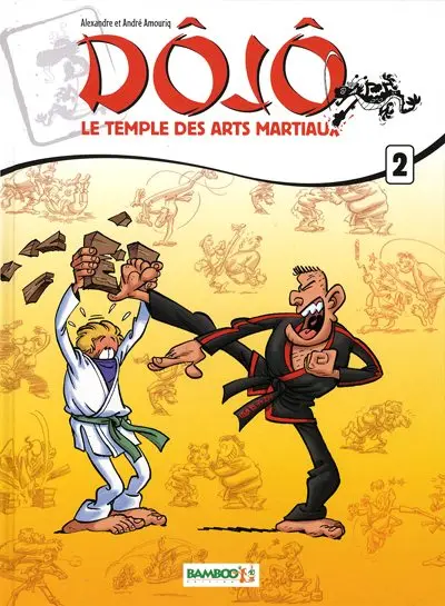 Couverture de l'album Dôjô le temple des arts martiaux Tome 2