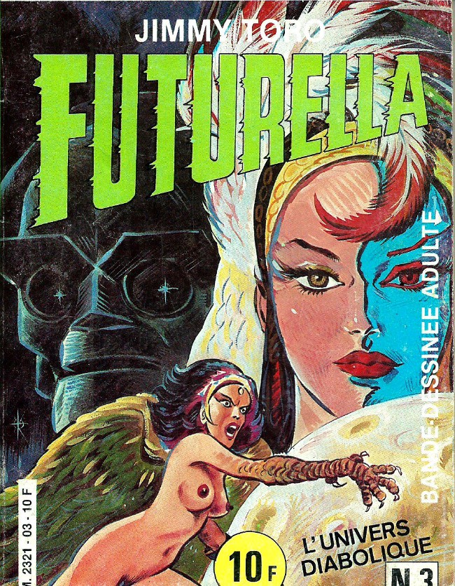 Couverture de l'album Futurella N° 3 L'univers diabolique