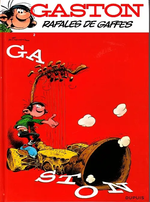 Couverture de l'album Gaston Tome 2 Rafales de gaffes