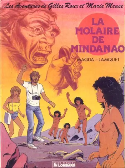 Couverture de l'album Les Aventures de Gilles Roux et Marie Meuse Tome 1 La molaire de Mindanao