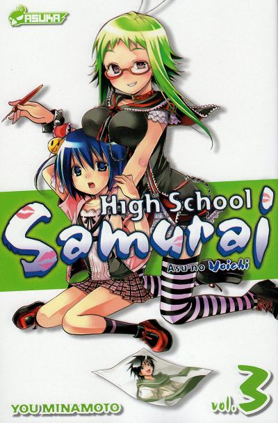 Couverture de l'album High School Samuraï - Asu no yoichi Vol. 3