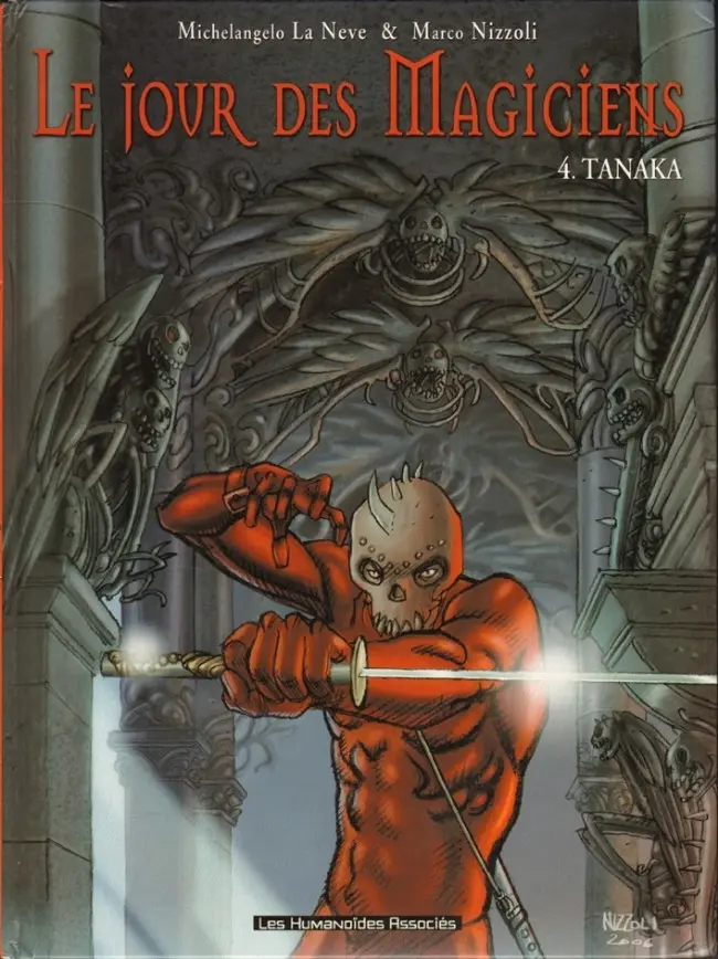 Couverture de l'album Le Jour des Magiciens Tome 4 Tanaka