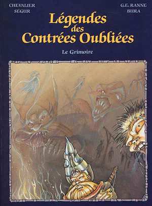 Couverture de l'album Légendes des contrées oubliées Le Grimoire