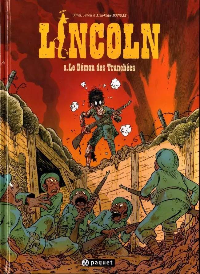 Couverture de l'album Lincoln Tome 8 Le Démon des Tranchées