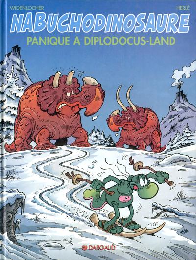 Couverture de l'album Nabuchodinosaure Tome 7 Panique à Diplodocus-land