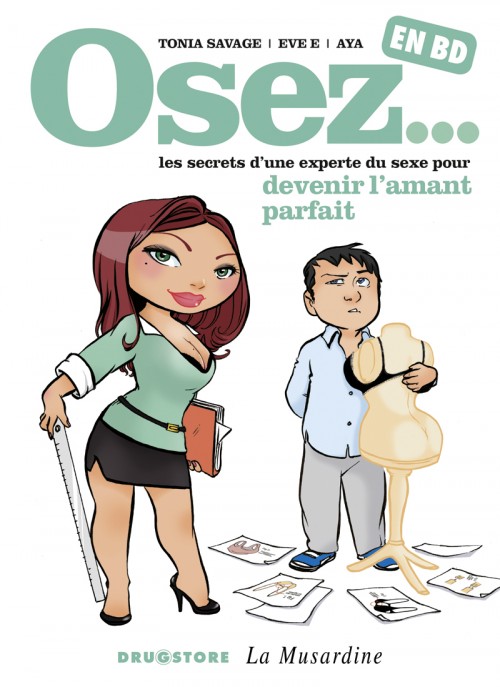 Couverture de l'album Osez... en BD Tome 3 Devenir l'amant parfait