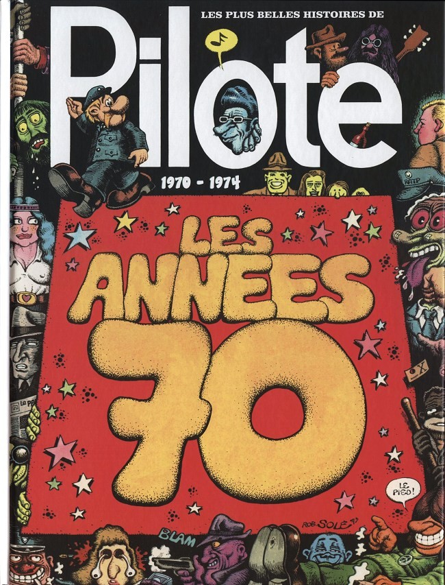 Couverture de l'album Les Plus belles histoires de Pilote Tome 2 Les années 70