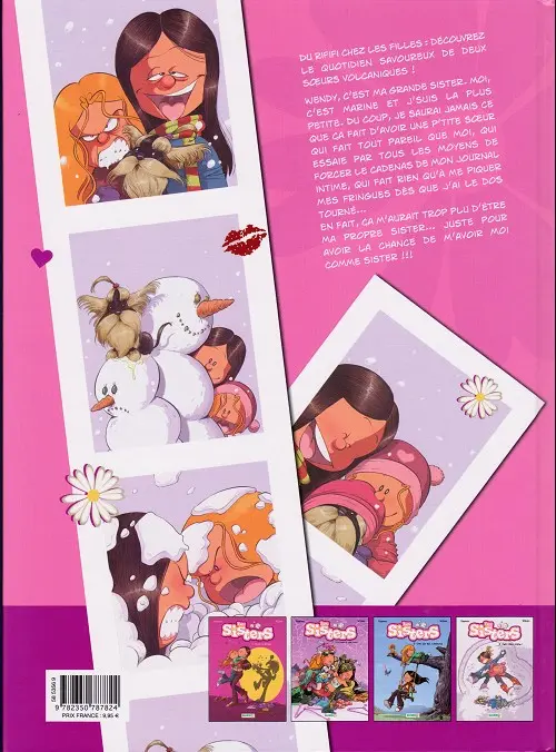 Verso de l'album Les Sisters Tome 4 C'est nikol crème !